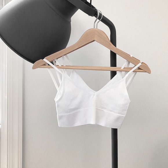 Low Back Bralette Duo Set of 2 Crop Tops - Picture 3 of 13